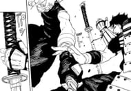 Natsuki vs. Hokuto (Image via Shueisha)